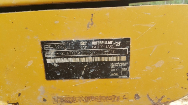 ขายรถแบคโฮ CAT 312C