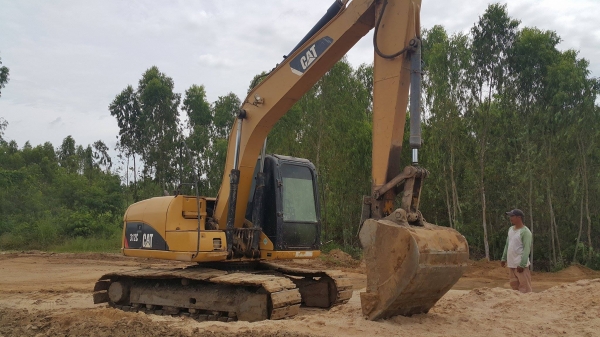 ขายรถแบคโฮ CAT 312C