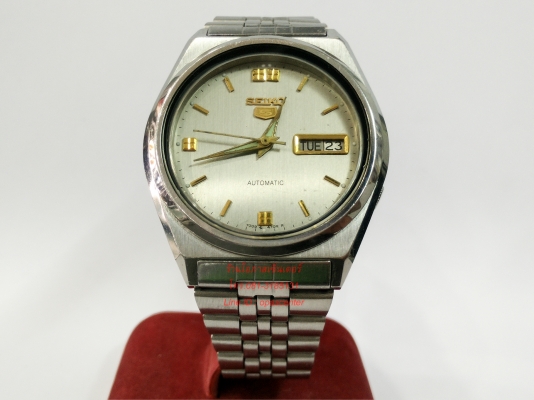 นาฬิกา Seiko Auto ระบบออโต้ ชาย เรือนเงิน สภาพดี เดินปกติ ส่งฟรี