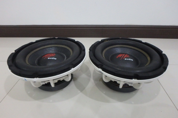 ลำโพงซับ10นิ้ว โครงหล่อ ว้อยส์คู่ ว้อยส์3นิ้ว 1ก้อน ยี่ห้อ MB audio รุ่น MB-10-K450 สภาพใหม่ 1 คู่ ลำโพงซับ10นิ้ว โครงหล่อ ว้อยส์คู่ ว้อยส์3นิ้ว 1ก้อน ยี่ห้อ MB audio รุ่น MB-10-K450 สภาพใหม่ 1 คู่