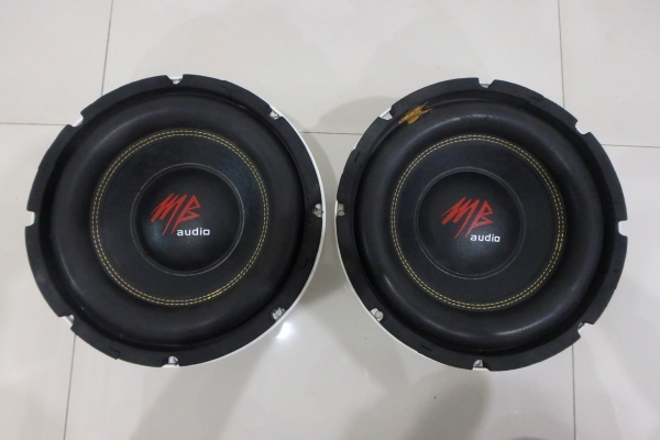 ลำโพงซับ10นิ้ว โครงหล่อ ว้อยส์คู่ ว้อยส์3นิ้ว 1ก้อน ยี่ห้อ MB audio รุ่น MB-10-K450 สภาพใหม่ 1 คู่ ลำโพงซับ10นิ้ว โครงหล่อ ว้อยส์คู่ ว้อยส์3นิ้ว 1ก้อน ยี่ห้อ MB audio รุ่น MB-10-K450 สภาพใหม่ 1 คู่