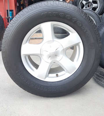 ขายล้อISUZU V Cross17 ยาง265/65/17 ปี 0416 4 ล้อ