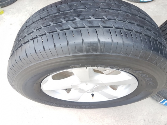 ขายล้อISUZU V Cross17 ยาง265/65/17 ปี 0416 4 ล้อ