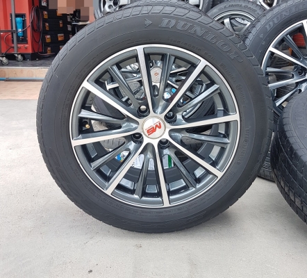 ขายล้อมือ2 MS ขอบ15 4รู100 พร้อมยาง 4 ล้อ