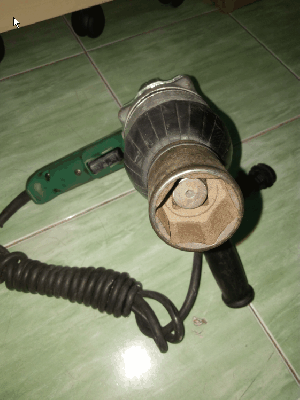 บล๊อคไฟฟ้า 6หุน ยี่ห้อ IRON