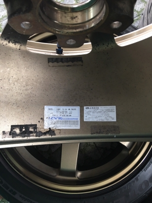 (ล้อแท้).ปี2001.#Te37.17หน้า8.5 of.30 หลัง9.5 of.35+บริสโตน re003 ฿48,000บ.โทร.0879050181.ส่งได้ทั่วไทย