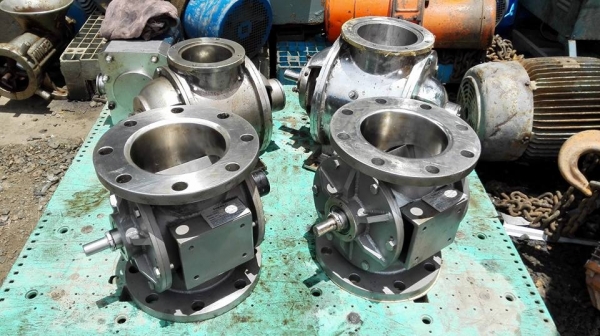 **SOLD** เหลือ 1 ตัว ** แอร้อกสแตนเลส Rotary Valve ขนาด 6" สภาพใหม่บางตัวยังไม่ได้ใช้