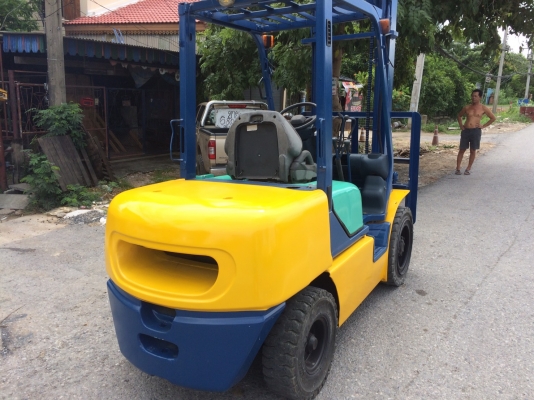 ฟอร์คลิฟต์KOMATSU3ตัน เสา4เมตร รุ้น14 เกียร์ธรรมดา เครื่องดีเซล ฟอร์คลิฟต์KOMATSU3ตัน เสา4เมตร รุ้น14 เกียร์ธรรมดา เครื่องดีเซล