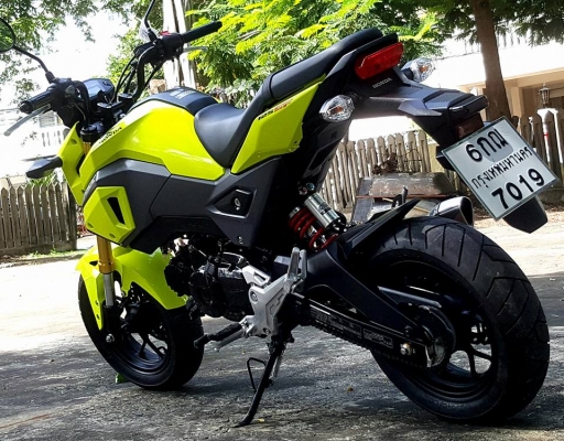 MSX125SF ปี2017 ตัวใหม่แต่งนิดหน่อย MSX125SF ปี2017 ตัวใหม่แต่งนิดหน่อย