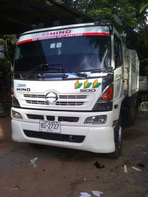 Hino 320 แรง ปี 49 กระบะดัมพ์สามมิตร มีระบบลากพ่วง แม่เดี่ยวหรือพ่วงสอบถามได้ค่ะ