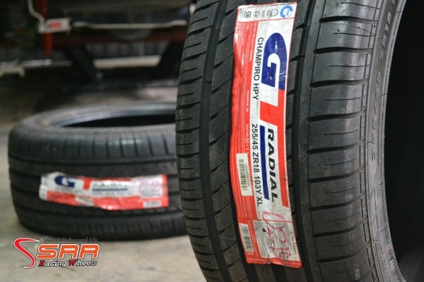 GT RADIAL HPY 255/45ZR18 เส้นละ 2900 บาทปี15