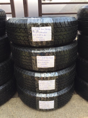 ยาง Bridgestone 245 70 16 ปี17 มี3ชุด ดอกเต็ม ไม่มีปะ เนื้อนิ่มๆ ใช้ยาว ราคาไม่แพง