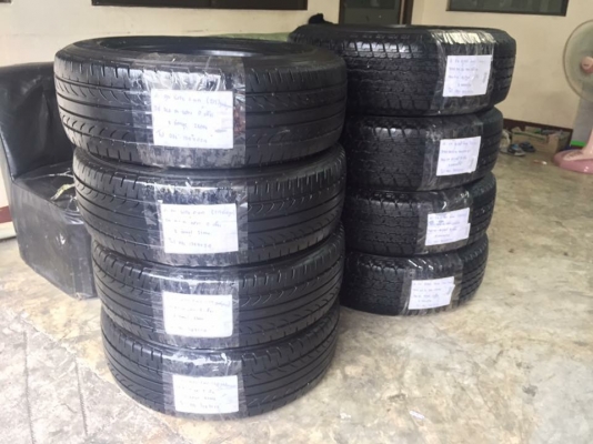 ยาง Bridgestone 245 70 16 ปี17 มี3ชุด ดอกเต็ม ไม่มีปะ เนื้อนิ่มๆ ใช้ยาว ราคาไม่แพง