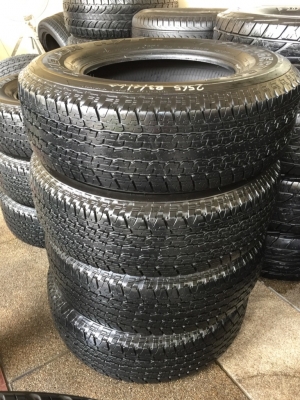 ยาง Bridgestone 245 70 16 ปี17 มี3ชุด ดอกเต็ม ไม่มีปะ เนื้อนิ่มๆ ใช้ยาว ราคาไม่แพง
