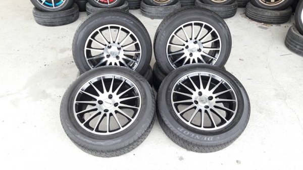 ขายล้อYACHIYODA ขอบ15 4รู100  ยางปี15  4ล้อ