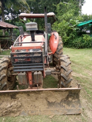 ขายครับ คูโบต้าM7040 70แรงพร้อมดันหน้าหางไถ เล่มพร้อมโอน