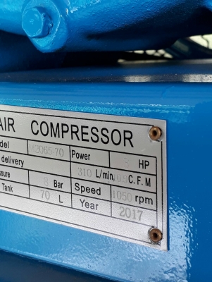 ปั๊มลมลูกสูบ3แรงไฟบ้าน