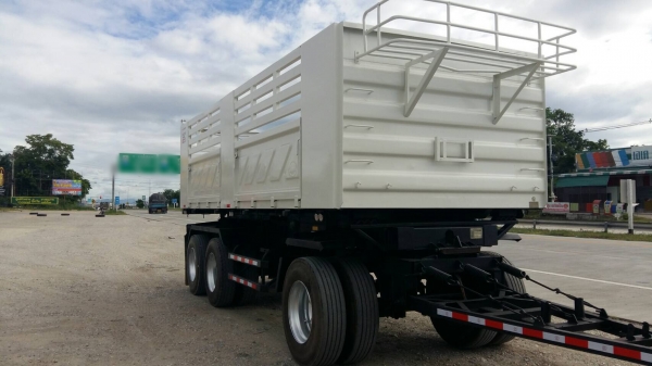 Hino 380 แรง ปี 56 แม่ลูกดัมพ์สามมิตร ลูก 3 เพลาแท้ ทะเบียนพร้อม