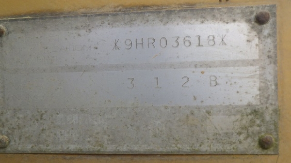 รถขุด บูมยาว CAT312B