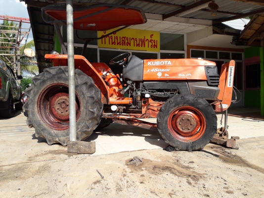 (ปิดการขายขอบคุณเสี่ยใหญ่จากหนองหงส์ บุรีรัมย์ )ขายคูโบต้า 4508Di พร้อมผาน 6  เอกสารพร้อม ไฮดลอลิคหน้าหลังดี 0857389138 ราคาต่อรองได้ เอกสารพร้อมโอน