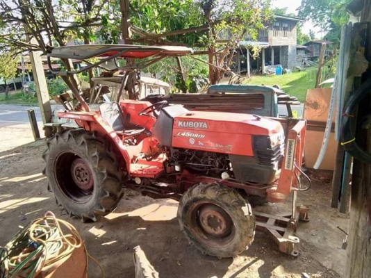 (ปิดการขายขอบคุณเสี่ยใหญ่จากหนองหงส์ บุรีรัมย์ )ขายคูโบต้า 4508Di พร้อมผาน 6  เอกสารพร้อม ไฮดลอลิคหน้าหลังดี 0857389138 ราคาต่อรองได้ เอกสารพร้อมโอน