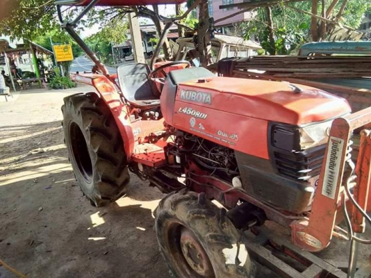 (ปิดการขายขอบคุณเสี่ยใหญ่จากหนองหงส์ บุรีรัมย์ )ขายคูโบต้า 4508Di พร้อมผาน 6  เอกสารพร้อม ไฮดลอลิคหน้าหลังดี 0857389138 ราคาต่อรองได้ เอกสารพร้อมโอน