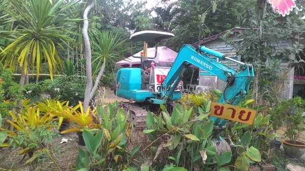 รถขุด KOMATSU PC20-7 ปกติรถใช้ขุดดินปลูกต้นไม้ รถเก่าญี่ปุ่นแท้