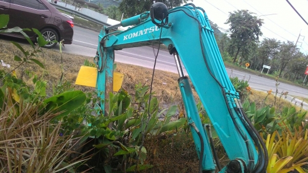 รถขุด KOMATSU PC20-7 ปกติรถใช้ขุดดินปลูกต้นไม้ รถเก่าญี่ปุ่นแท้