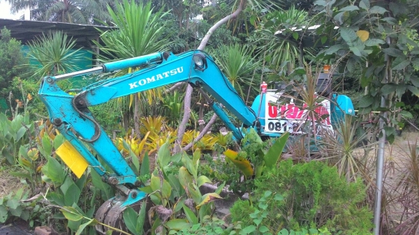 รถขุด KOMATSU PC20-7 ปกติรถใช้ขุดดินปลูกต้นไม้ รถเก่าญี่ปุ่นแท้