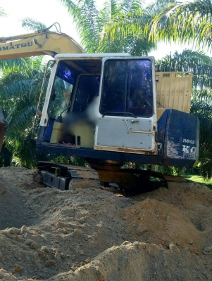รถแบคโฮ KOMATSU 60 - 6. สนใจติดต่อ 081 - 6079515
