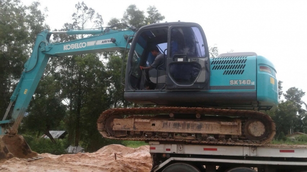 ขายรถขุด SK140-8 SUPERทำงาน9พันชม. ช่วงล่างเต็มเอกสารทะเบียนบูมเดิม