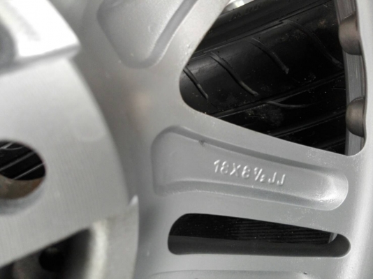 ล้อแม็ก BRABUS Block 6 ขอบ 18 หน้า 8.5 ET 35 หลัง 9.5 ET 38 5 รู 112 ทำสีปัดเงาหน้ามาใหม่ ใส่ Benz ได้หลายรุ่น