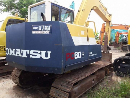 ขายKOMATSU PC60-6  เก่าญี่ปุ่นแท้  สภาพสวย เดิมๆๆ  ใช้งานมาแค่ 3,XXX  ชั่วโมง  ลองระบบกันได้ทุกวัน  โทร  089-3818694  ดวงนภา