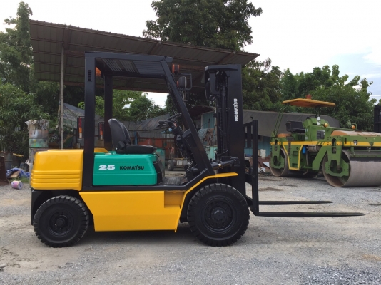ขาย ฟอร์คลิฟท์ KOMATSU 2.5 ตัน เสาสูง 4.50 เมตร ญี่ปุ่นแท้ โทร.090-986-2521 อ๊อบ
