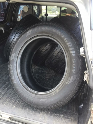 ยาง Goodyear 265 60 18 ปลายปี16 ดอกเต็ม ใช้ยาว ราคาไม่แพง ยาง Goodyear 265 60 18 ปลายปี16 ดอกเต็ม ใช้ยาว ราคาไม่แพง