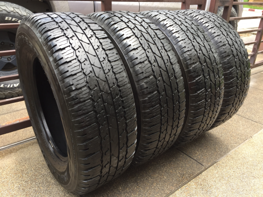 ยาง Bridgestone 265 65 17 ปี16 ดอกเต็ม ใช้ยาว ราคาไม่แพง