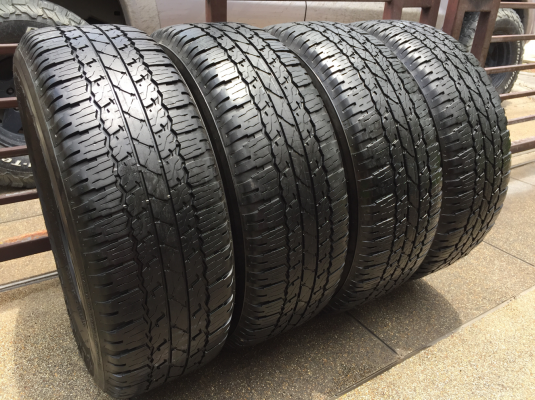 ยาง Bridgestone 265 65 17 ปี16 ดอกเต็ม ใช้ยาว ราคาไม่แพง