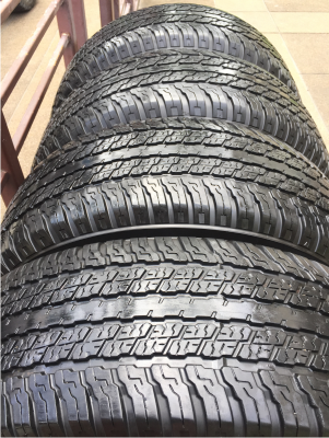 ยาง Yokohama 265 65 17 กลางปี15 ดอกเต็ม ใช้ยาว ราคาไม่แพง