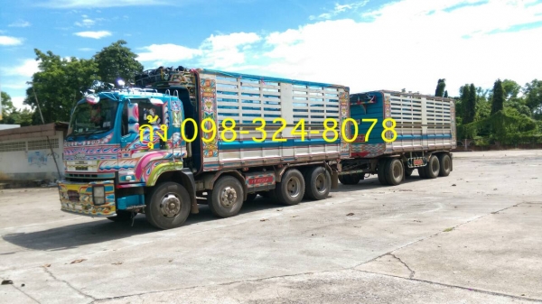 Isuzu 360 แรง ปลายปี 53 กระบะดัมพ์อู่ซีทีทรัค แม่ 12 ล้อ ลูก 3 เพลาแท้ยาว 6.80 เมตร รถป้ายแดงมือเดียว ยางดี พร้อมใช้งาน