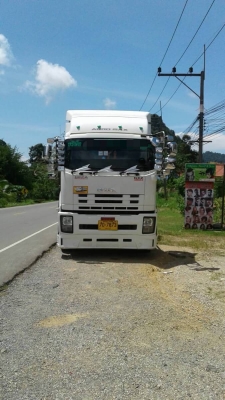 ขาย ISUZU GXZ 360 รถปี 56 กับ หางพื้นเรียบสามเพลา อู่ พนัสหางปี 60 ขายคู่หรือแยกหางก็ได้ครับ ขาย ISUZU GXZ 360 รถปี 56 กับ หางพื้นเรียบสามเพลา อู่ พนัสหางปี 60 ขายคู่หรือแยกหางก็ได้ครับ