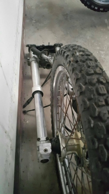 โครง แคร้ง ทบ. ชุดหน้าหลังแต่ง Mtx125