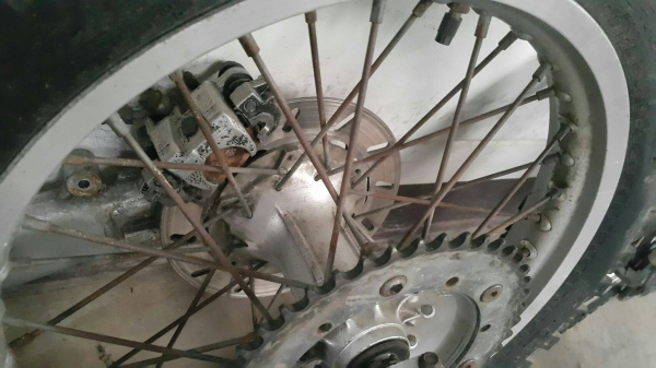 โครง แคร้ง ทบ. ชุดหน้าหลังแต่ง Mtx125