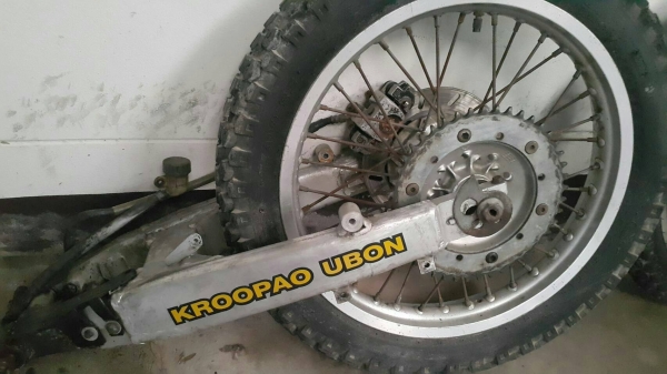 โครง แคร้ง ทบ. ชุดหน้าหลังแต่ง Mtx125