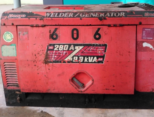 ขายเครื่องปั่นไฟมือสองจากญี่ปุ่น สภาพพร้อมใช้งาน