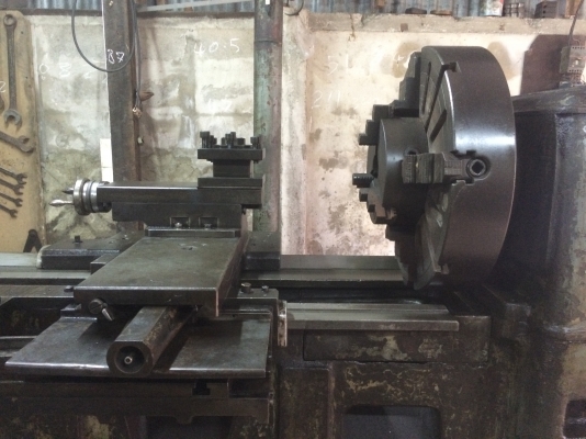 ขายเครื่องกลึง 12ฟุต 6ฟุต แท่นอัด100ตัน