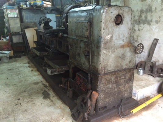 ขายเครื่องกลึง 12ฟุต 6ฟุต แท่นอัด100ตัน