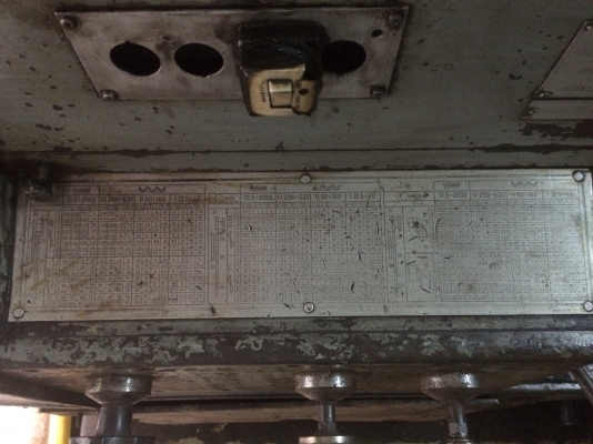 ขายเครื่องกลึง 12ฟุต 6ฟุต แท่นอัด100ตัน