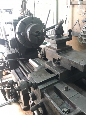 ขายเครื่องกลึง 12ฟุต 6ฟุต แท่นอัด100ตัน