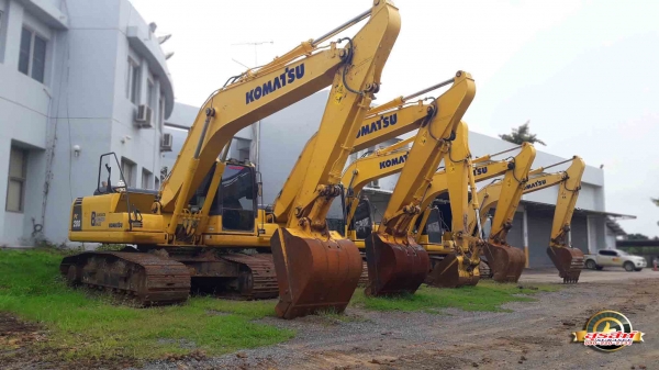 รวมรถแบคโฮ KOMATSU ขายดาวน์ ทั่วประเทศ ตามรุ่น สเปค และงบประมาณของท่าน