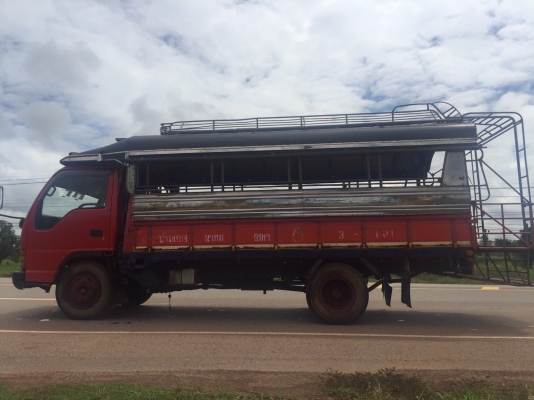 Isuzu NPR66LX 120แรงฝาขาว ห้างแท้ปี41 พร้อมหลังคาโดยสาร กะบะยาว4.30ม เล่มพร้อมโอน